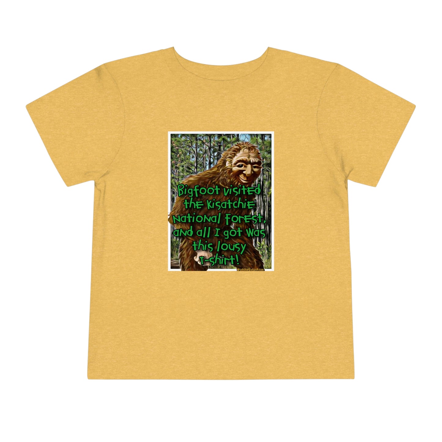 Toddler Kisatchie Bigfoot T-shirt