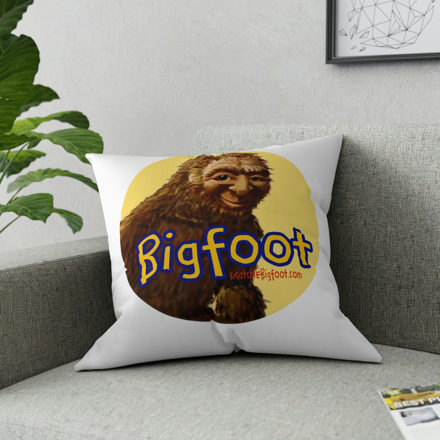 Bigfoot Broadcloth Pillow