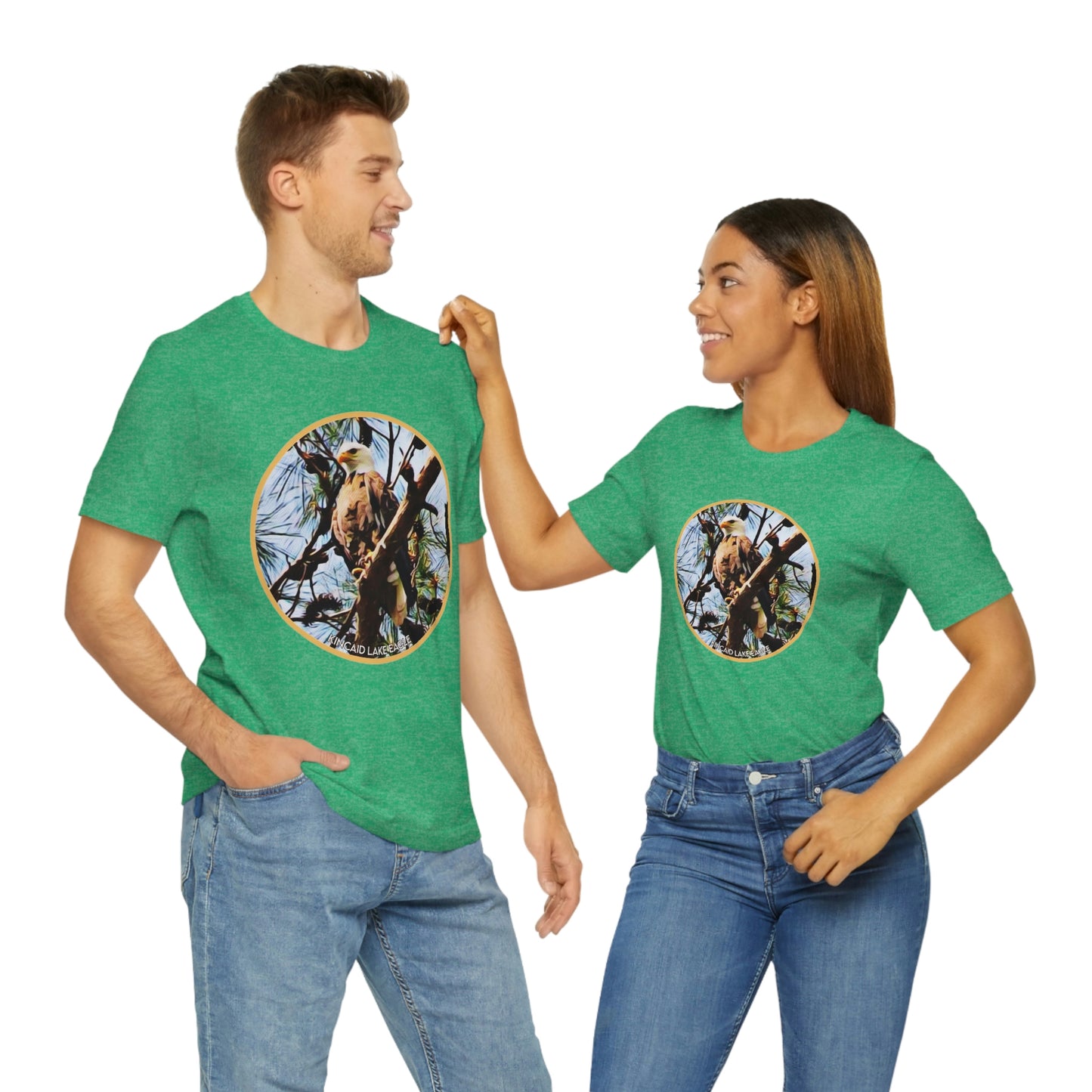 Unisex Kincaid Lake Eagle Jersey Tee