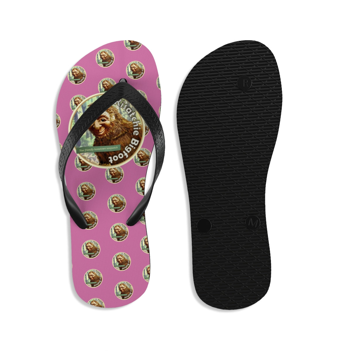 Rubber Sole Kisatchie Bigfoot Flip-Flops