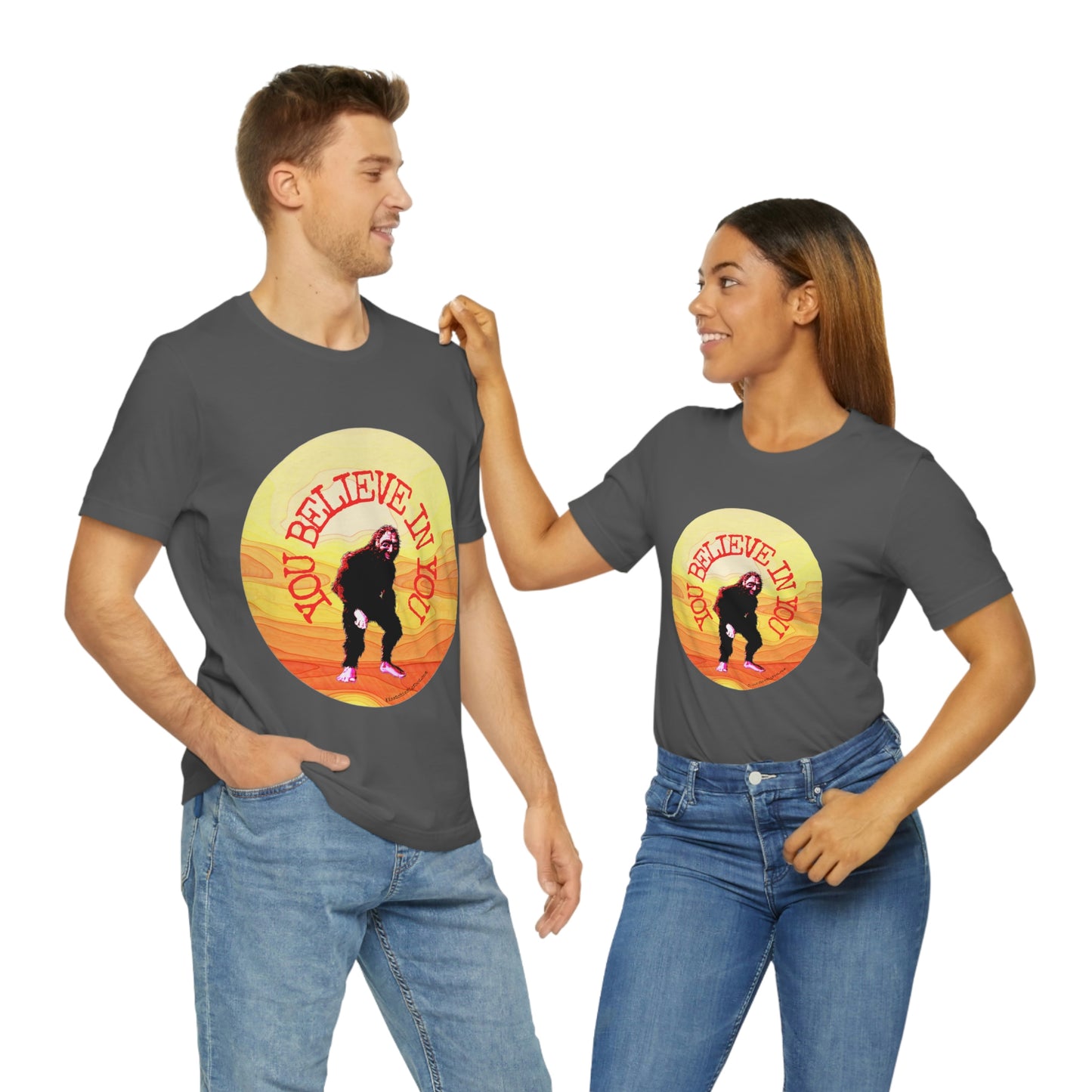 Bigfoot's Believe in You Unisex Jersey Tee