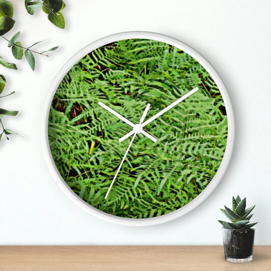 Kisatchie Fern Wall Clocks