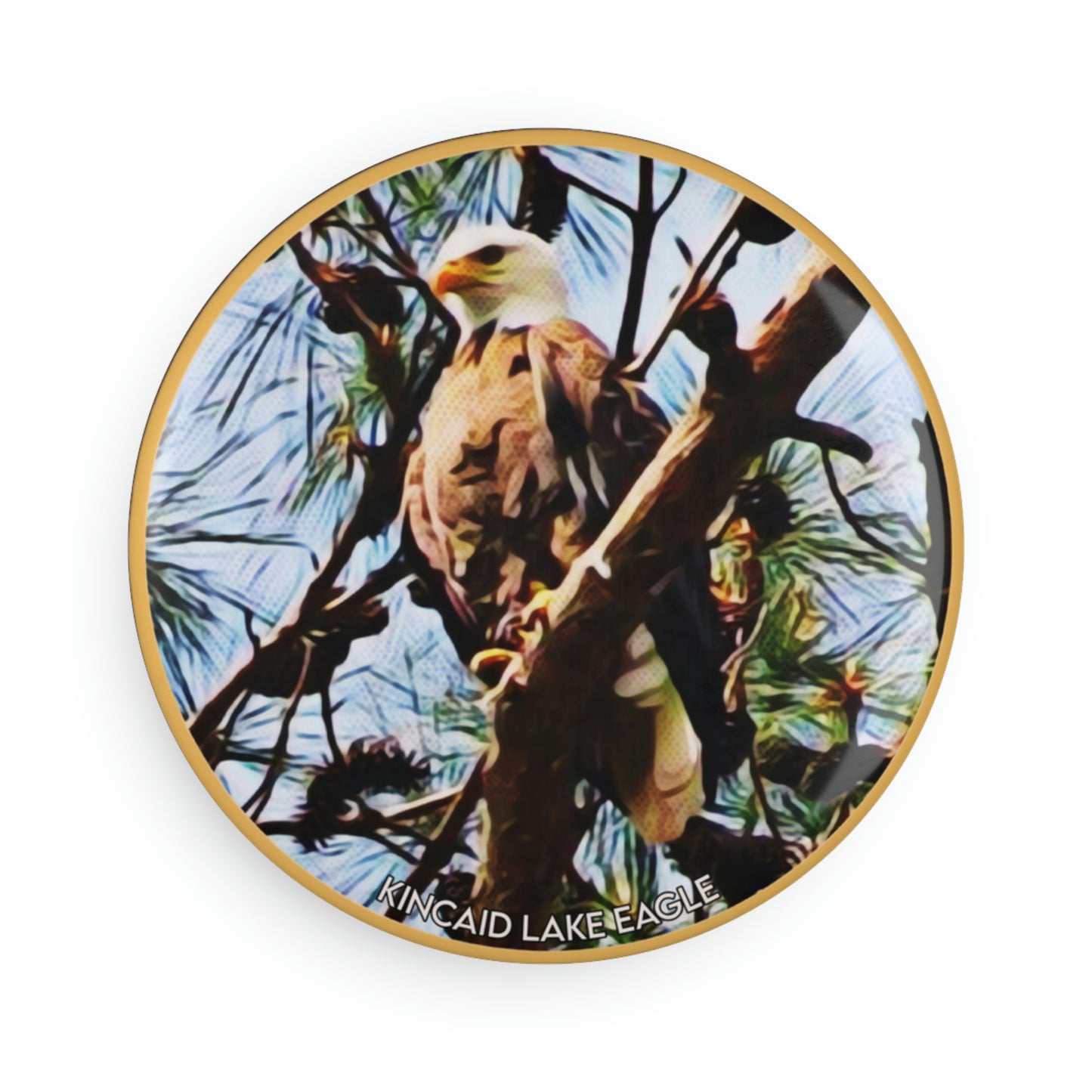 Kincaid Lake Eagle Magnets