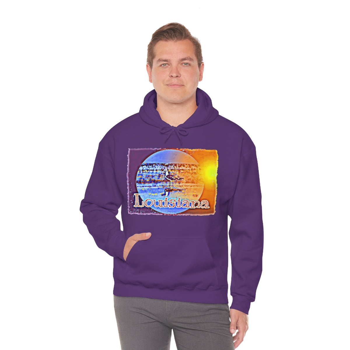 Unisex Heavy Blend™ Louisiana Hoodie