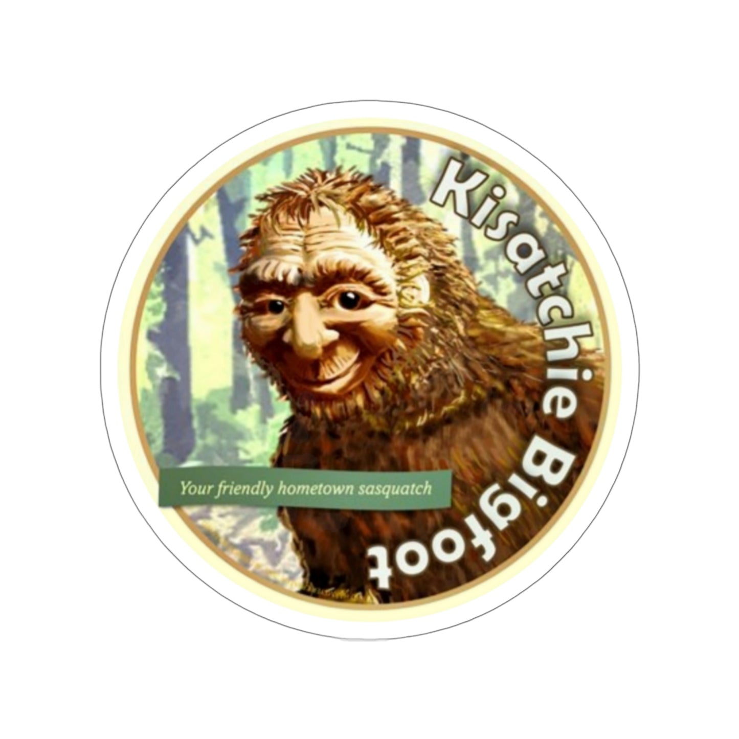 Bigfoot's Believe in You Die-Cut Stickers