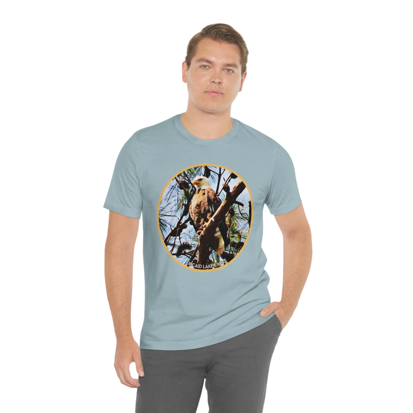 Unisex Kincaid Lake Eagle Jersey Tee