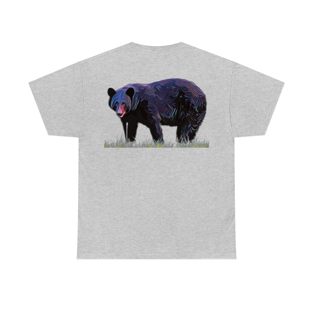 Unisex Louisiana Black Bear Heavy Cotton Tee