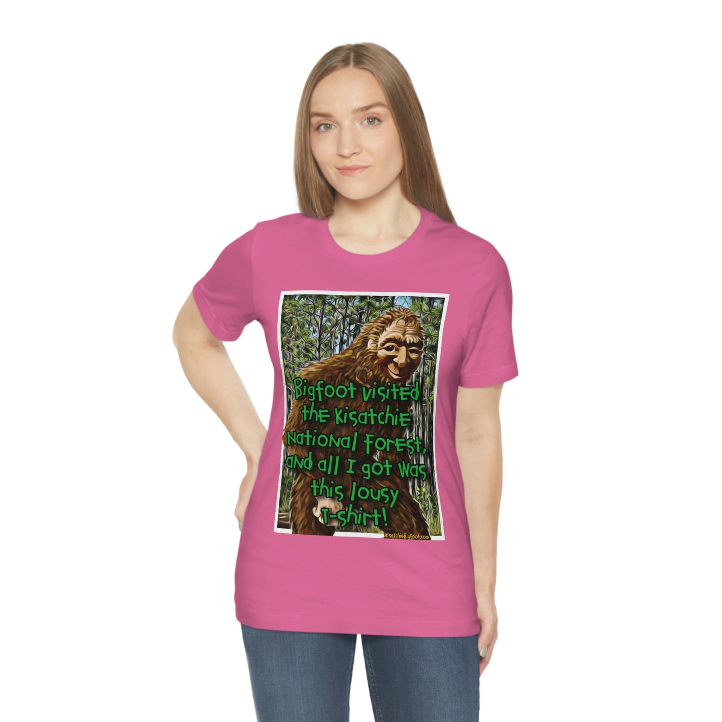 Unisex Kisatchie Bigfoot Jersey Tee