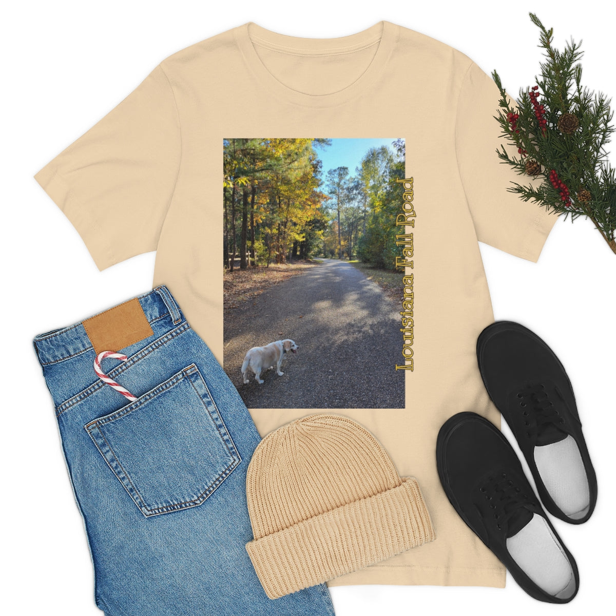 Louisiana Fall Road Jersey Tee