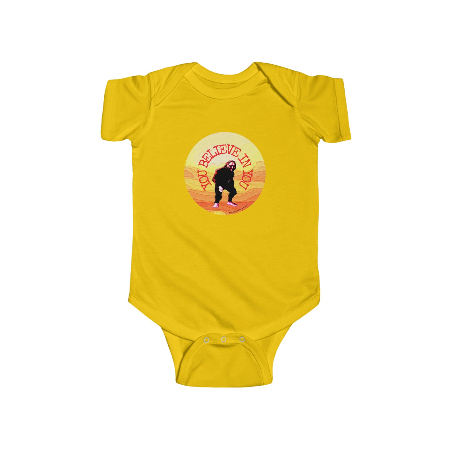 Bigfoot's Believe in You Fine Jersey Bodysuit