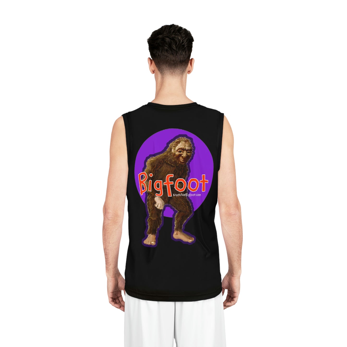 Bigfoot Black Basketball Jersey