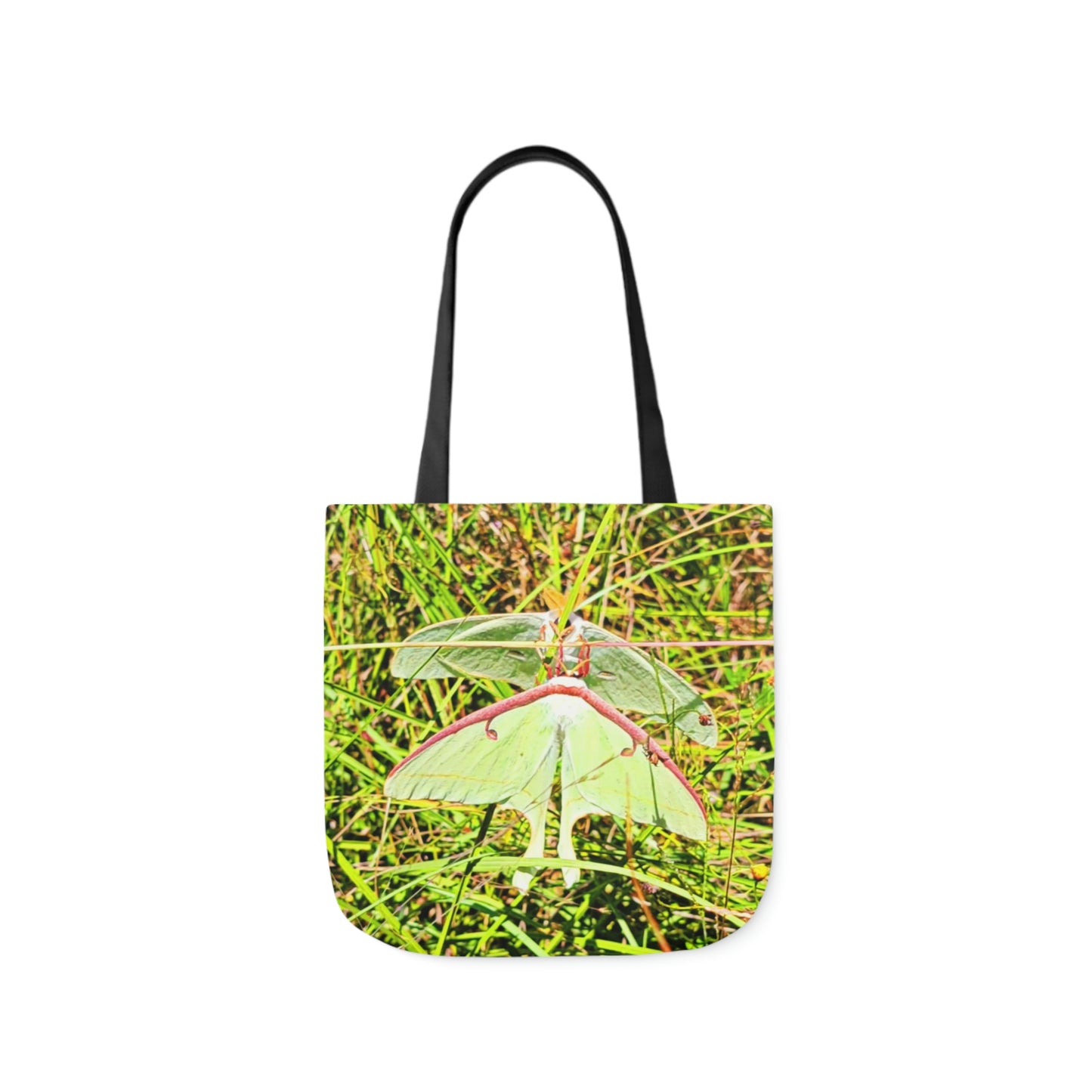 Luna Moths Polyester Canvas Tote Bag