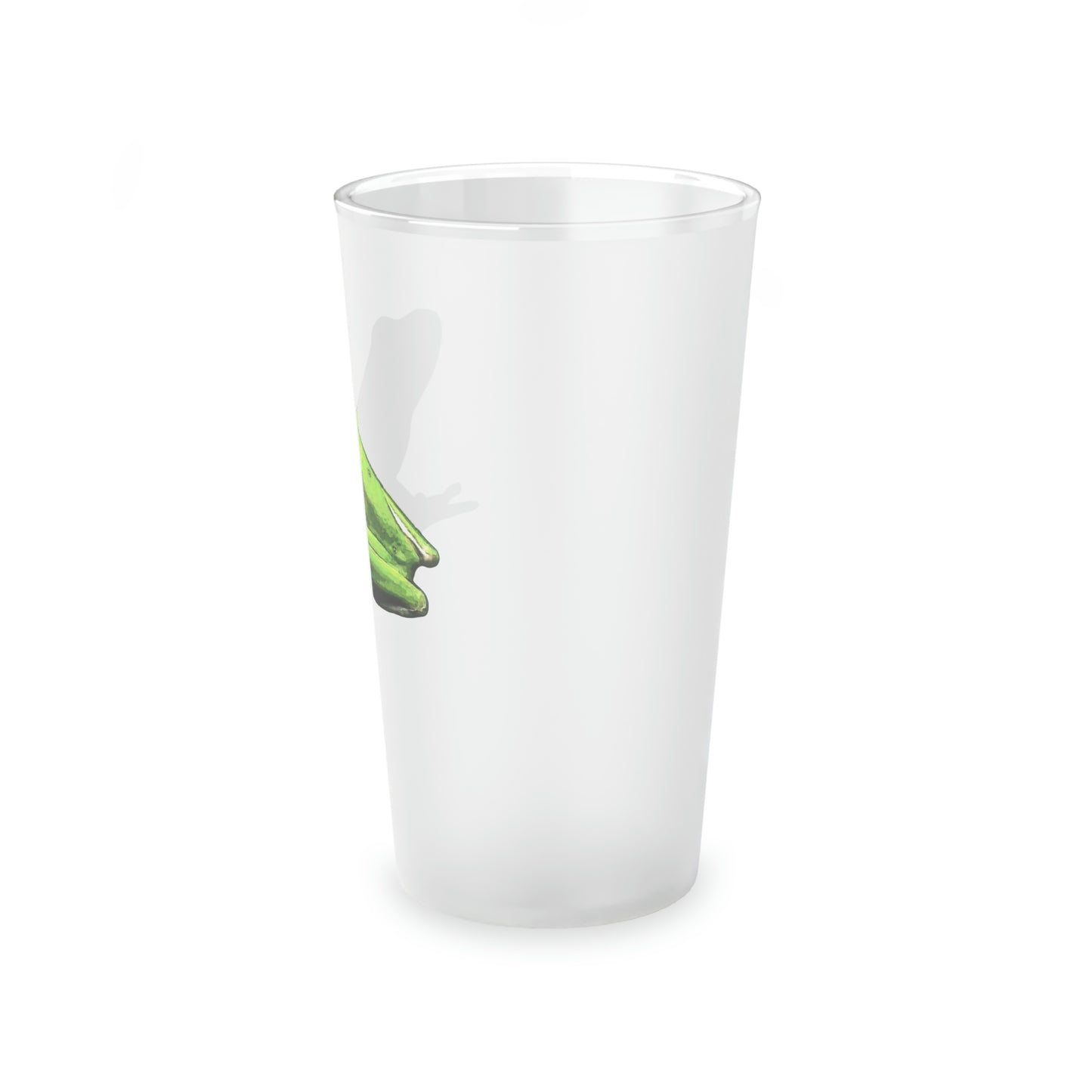 Tree Frog Frosted Pint Glass, 16oz