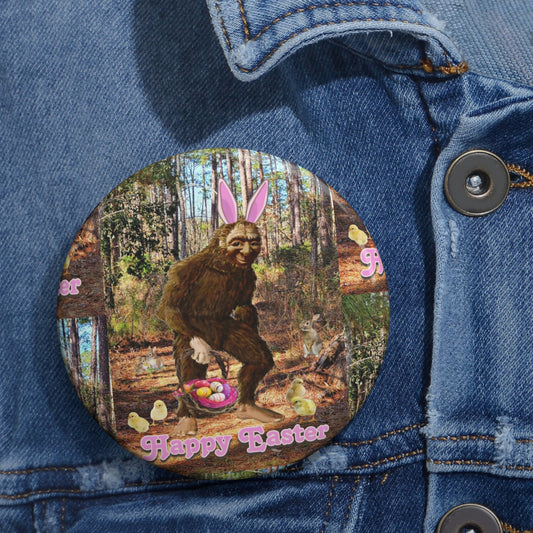 Bigfoot Easter Buttons