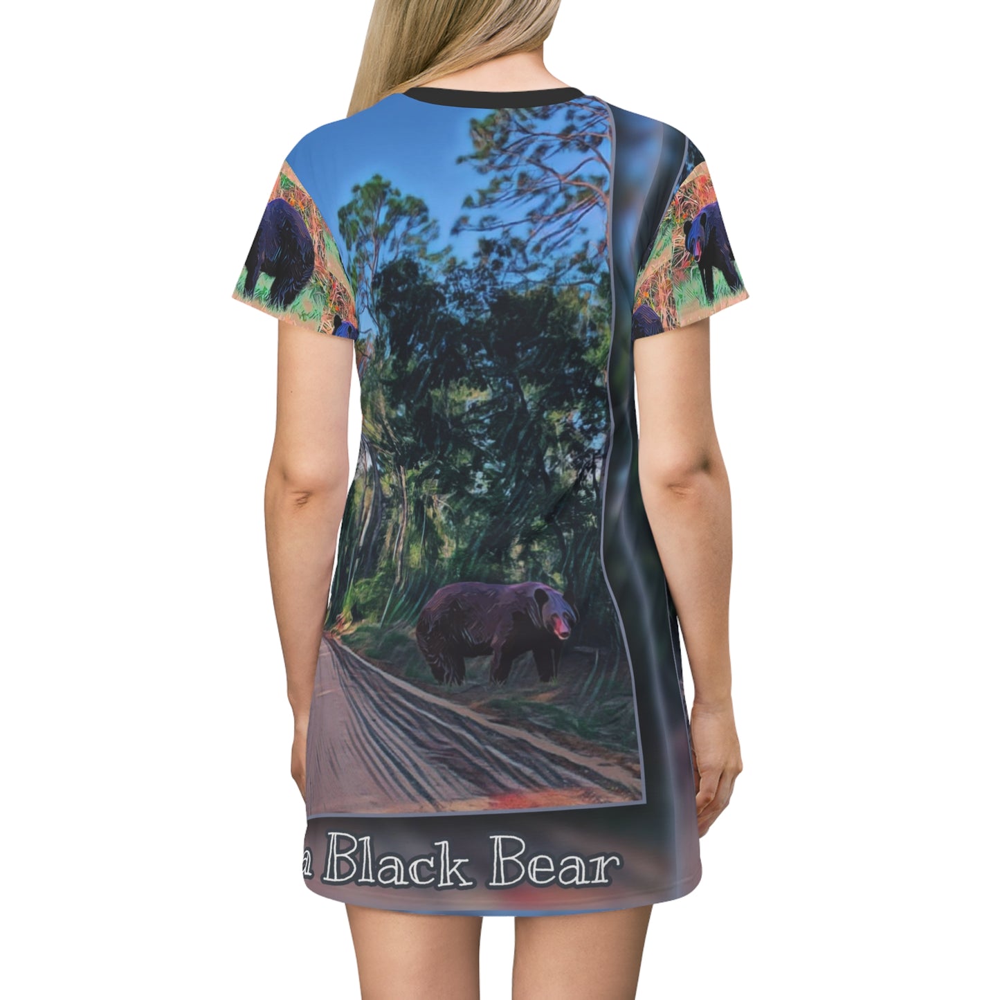 Louisiana Black Bear T-Shirt Dress