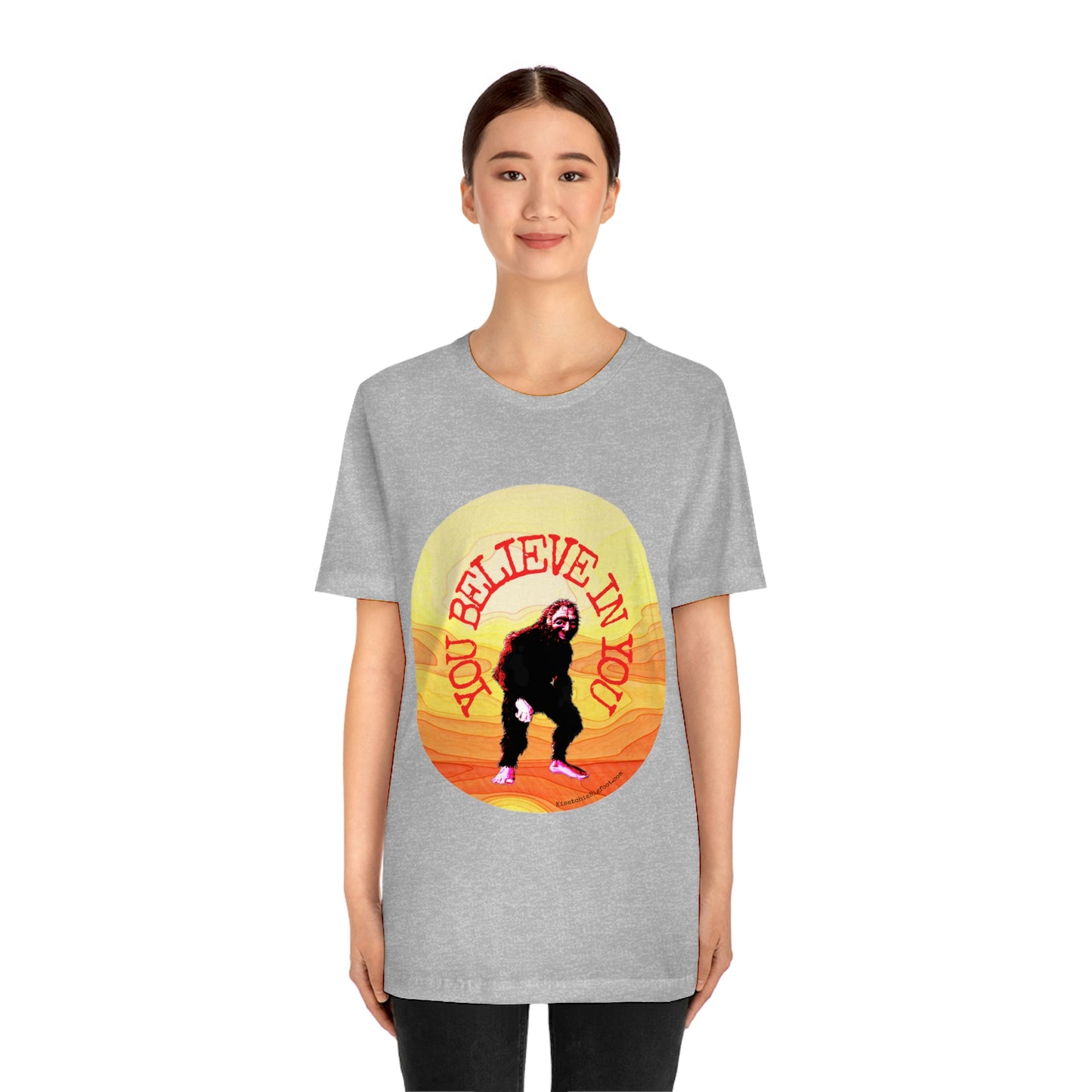 Bigfoot's Believe in You Unisex Jersey Tee