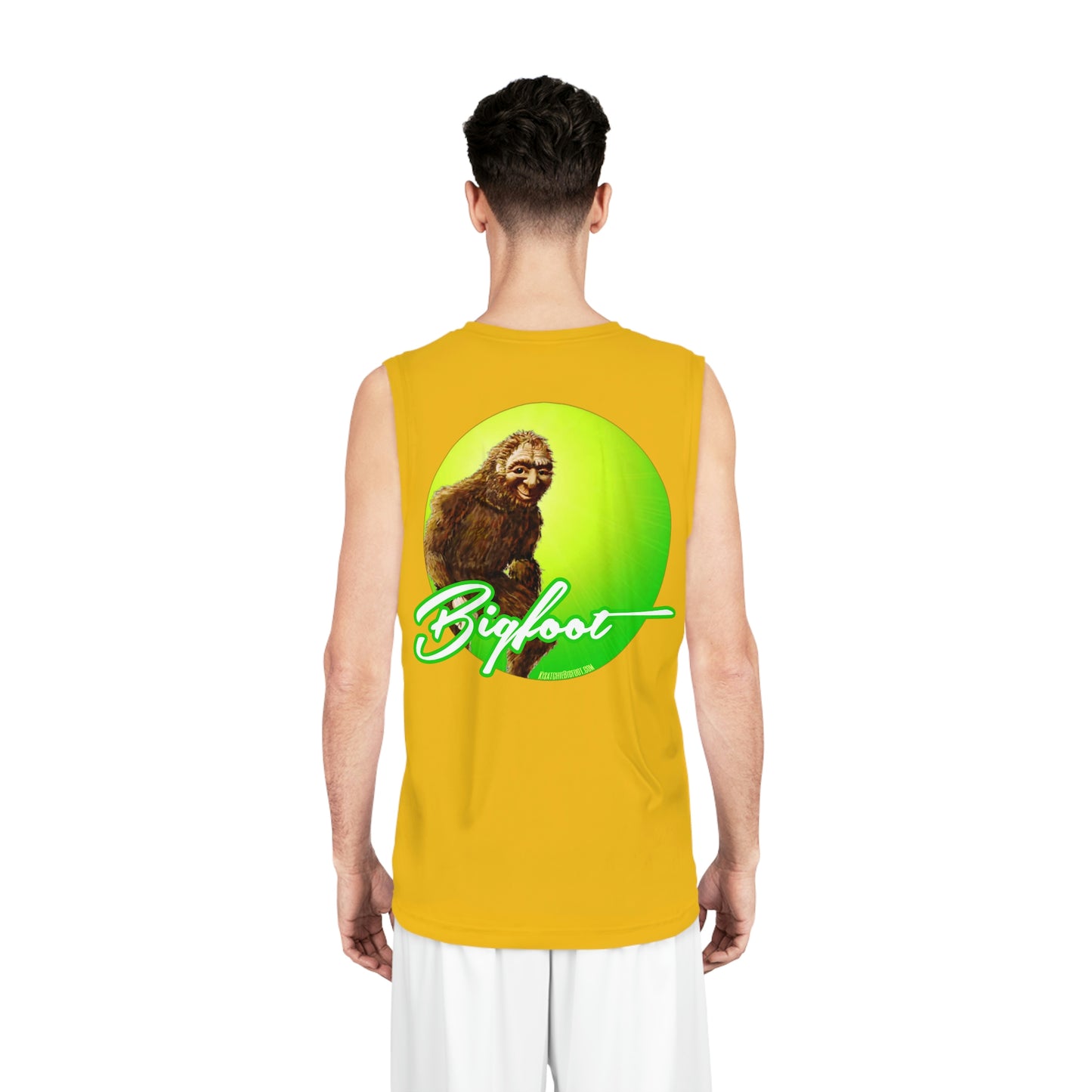 Bigfoot Gold Basketball Jersey