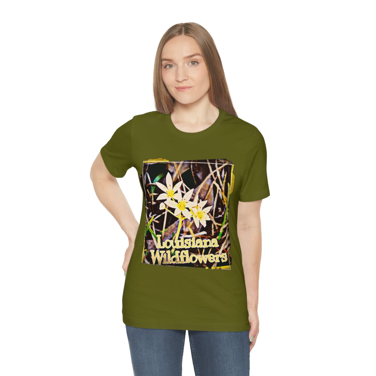 Louisiana Wildflowers Jersey Tee