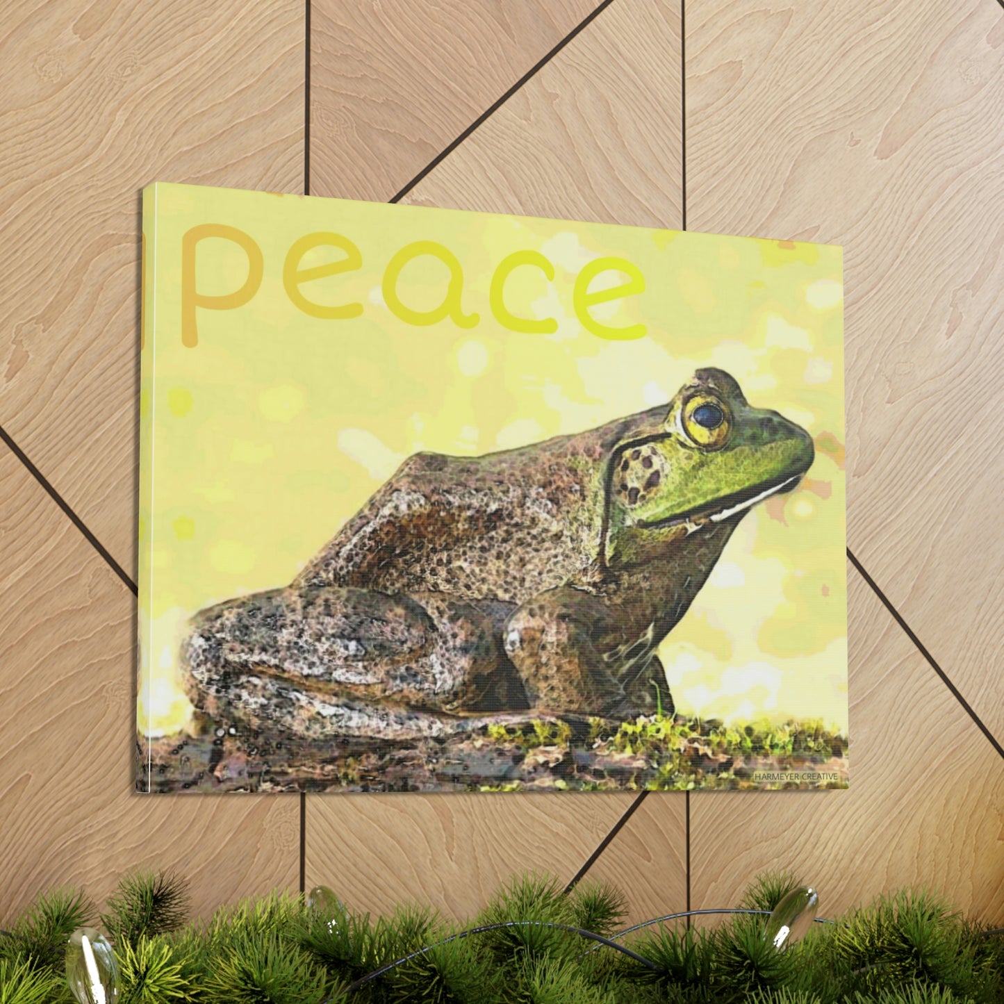 Kisatchie Bullfrog Canvas Gallery Wraps