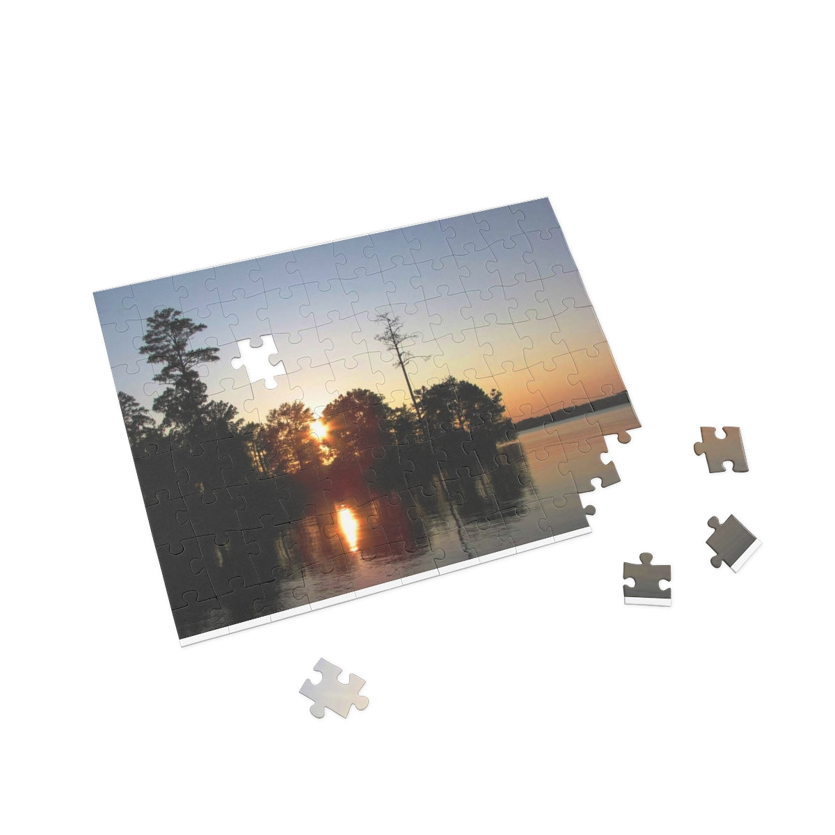 Kincaid Lake Sunset Puzzle (4 Sizes)