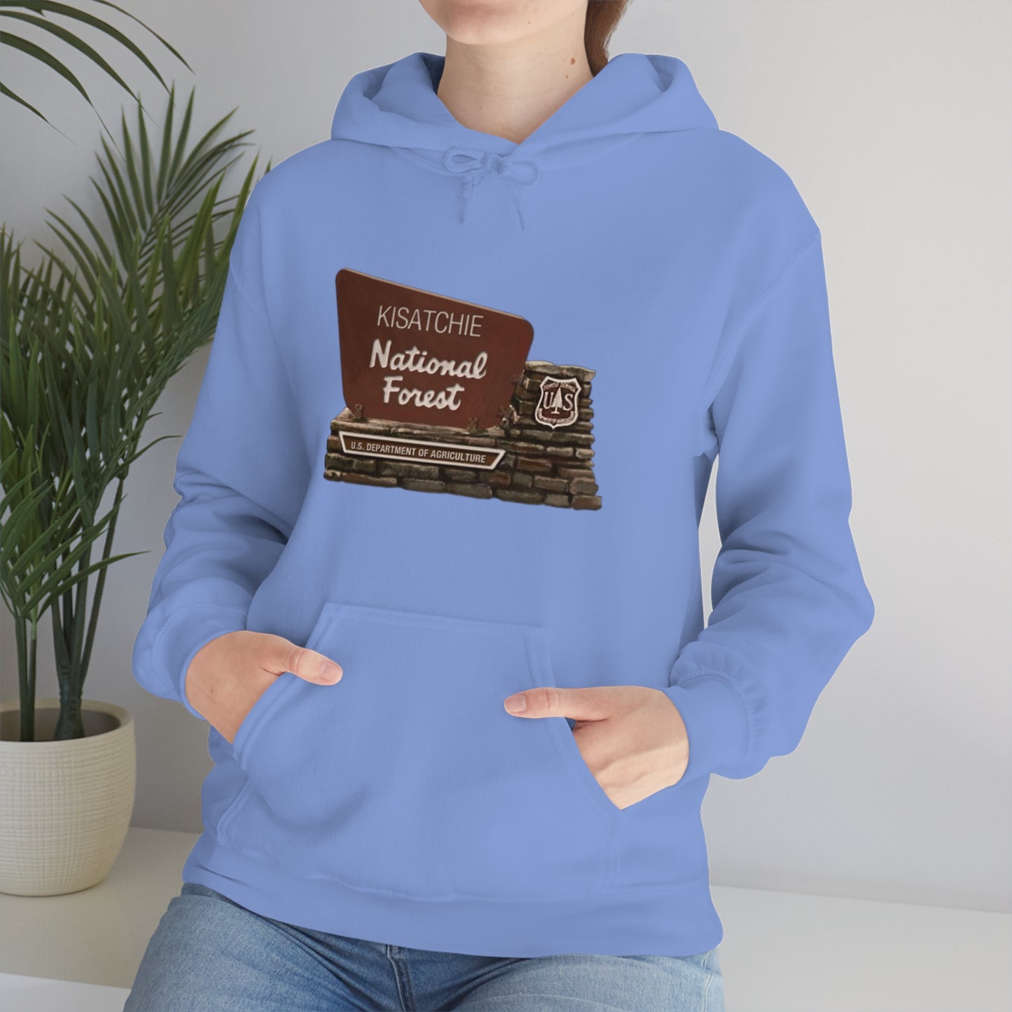 Unisex KNF Kisatchie Script Hoodie