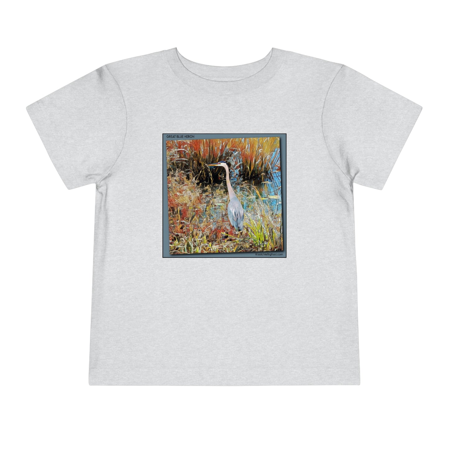 Great Blue Heron Toddler T-Shirt