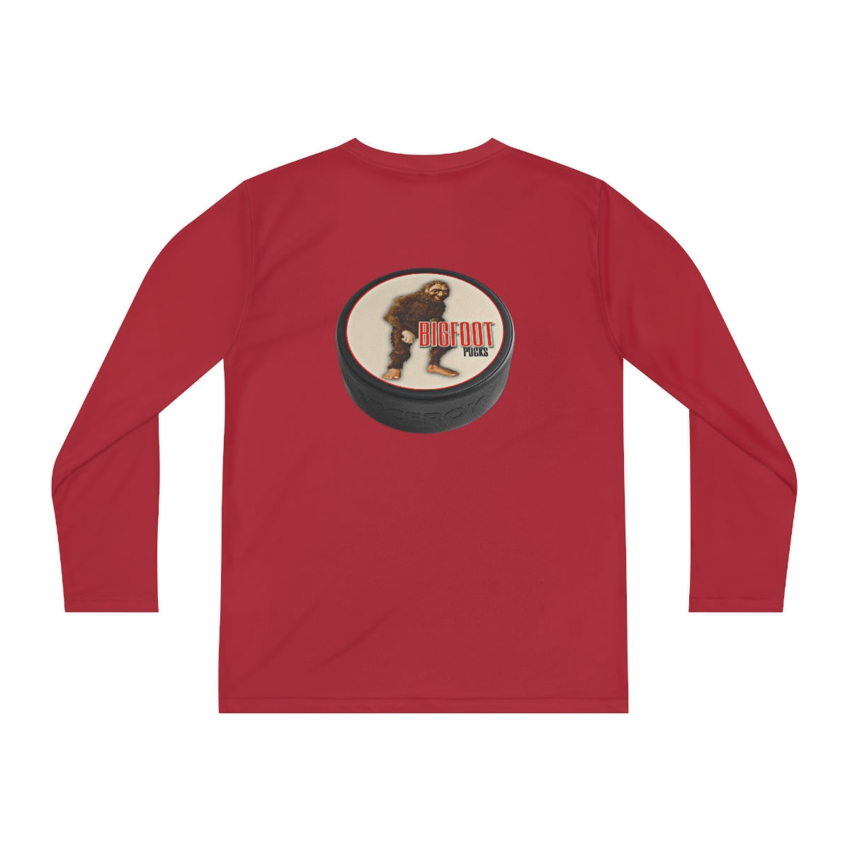 Youth Long Sleeve Bigfoot Pucks Tee