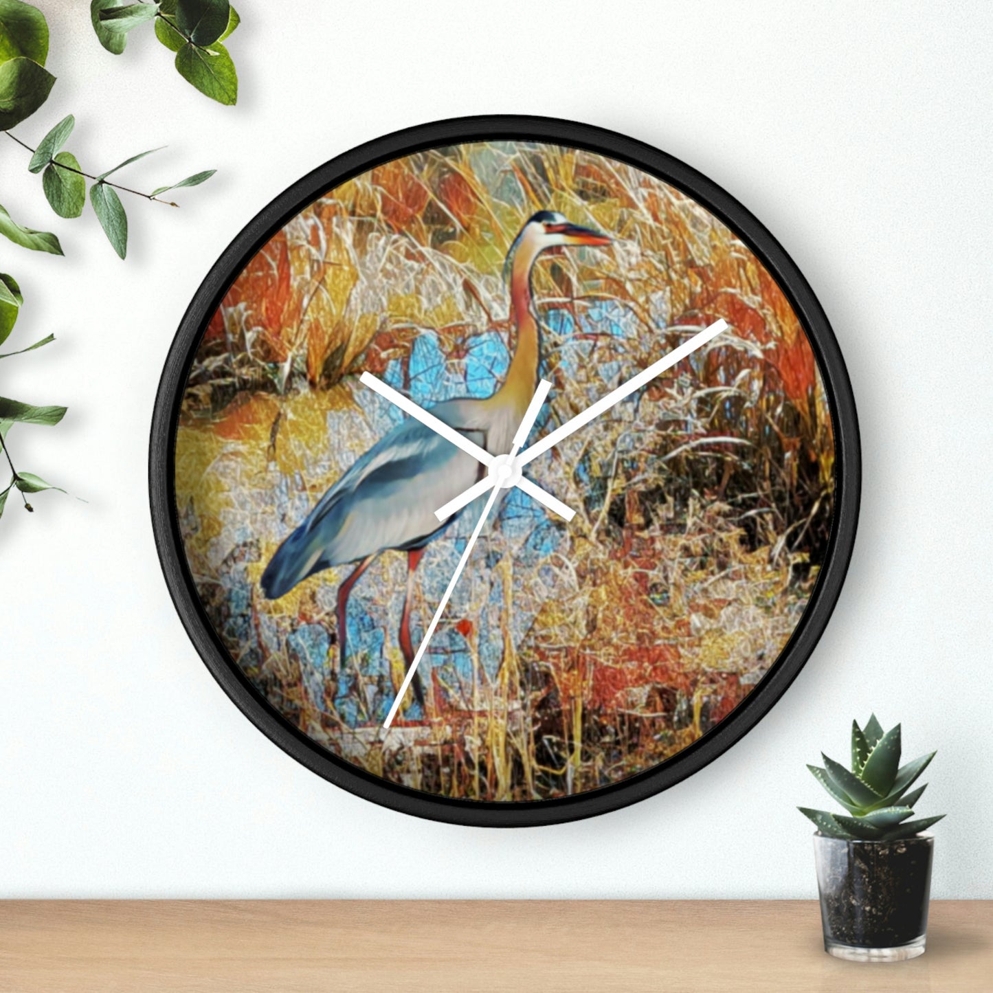 Great Blue Heron Clocks