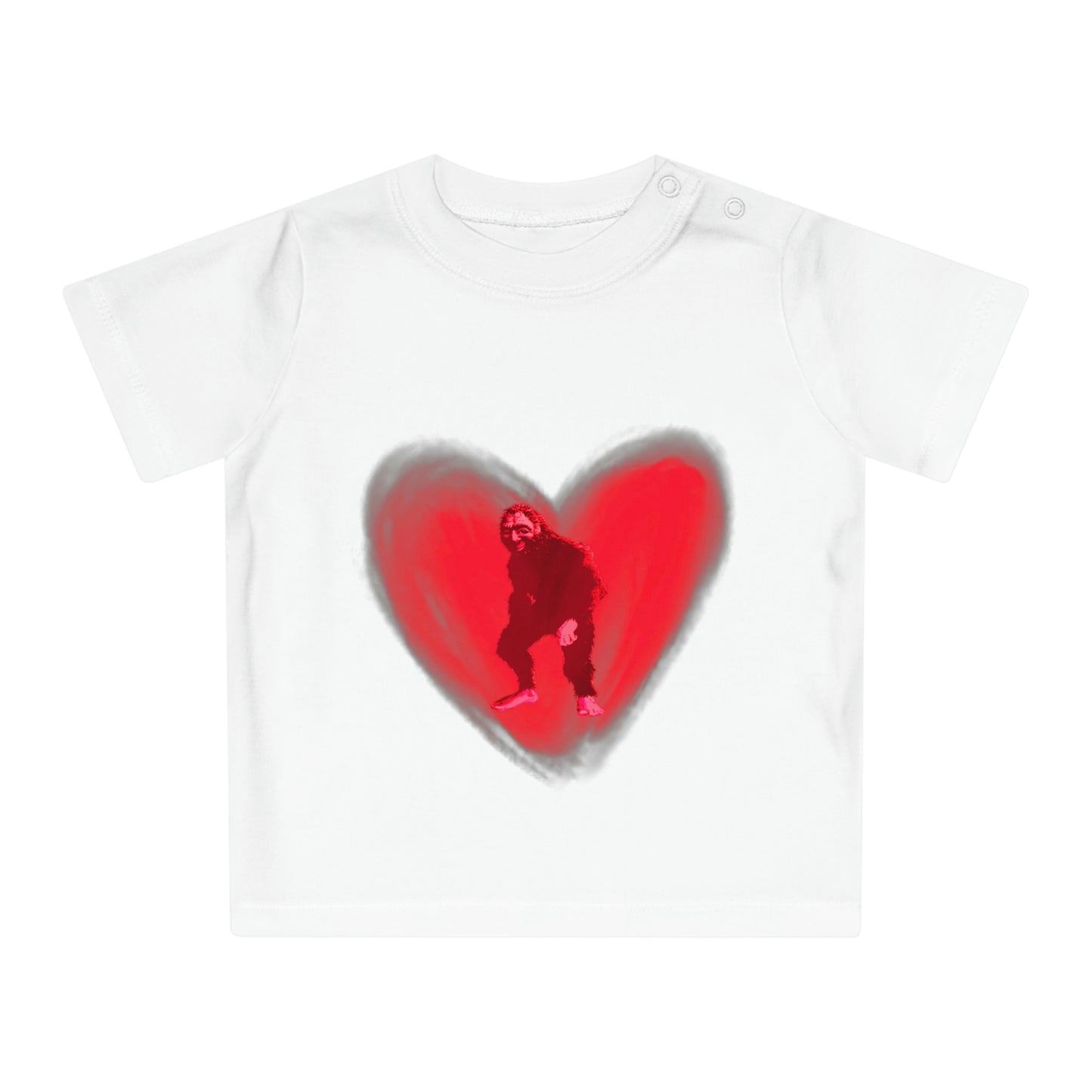 Bigfoot in My Heart Baby T-Shirt