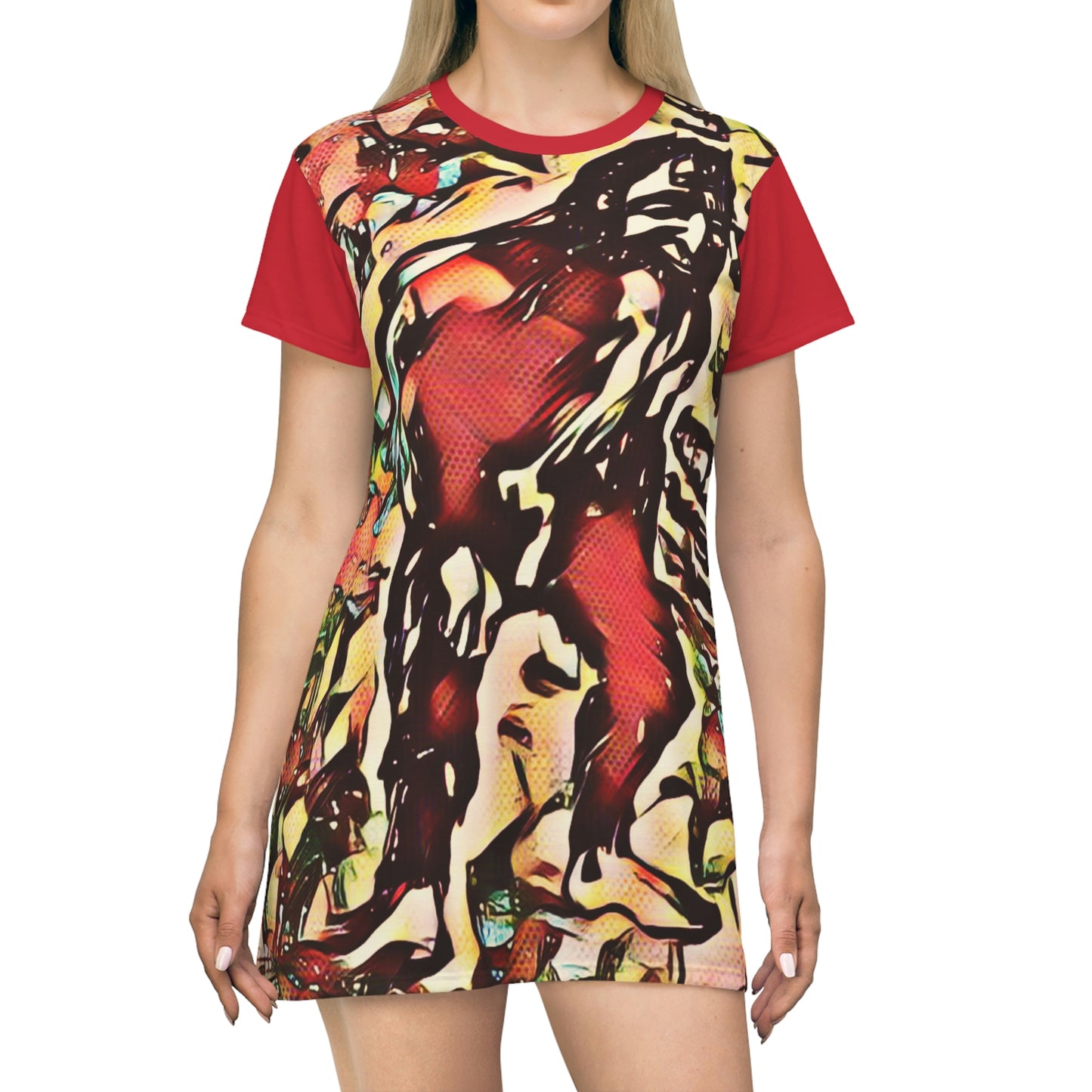 Bigfoot Emerges T-Shirt Dress