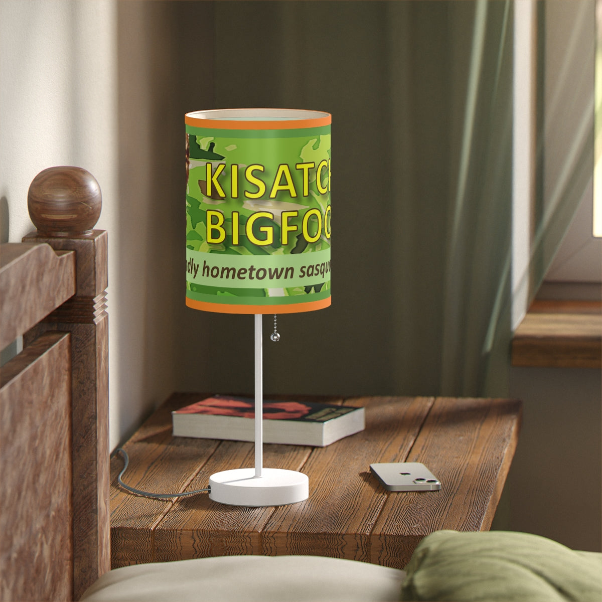 Kisatchie Bigfoot Lamp on a Stand