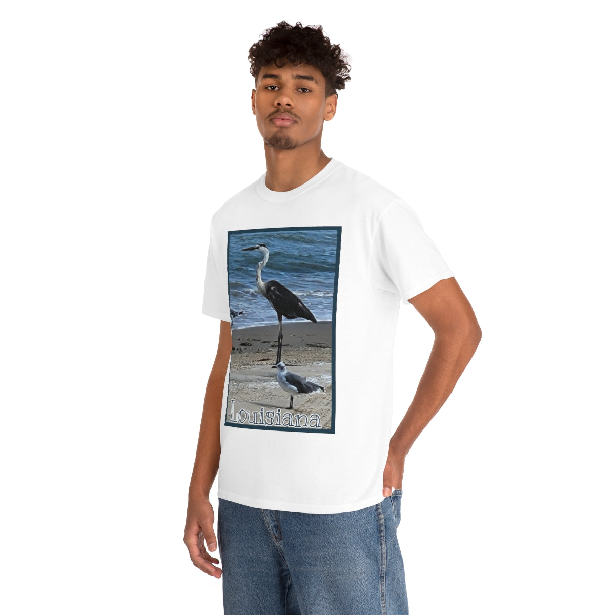 Louisiana Coast Heavy Cotton Tee