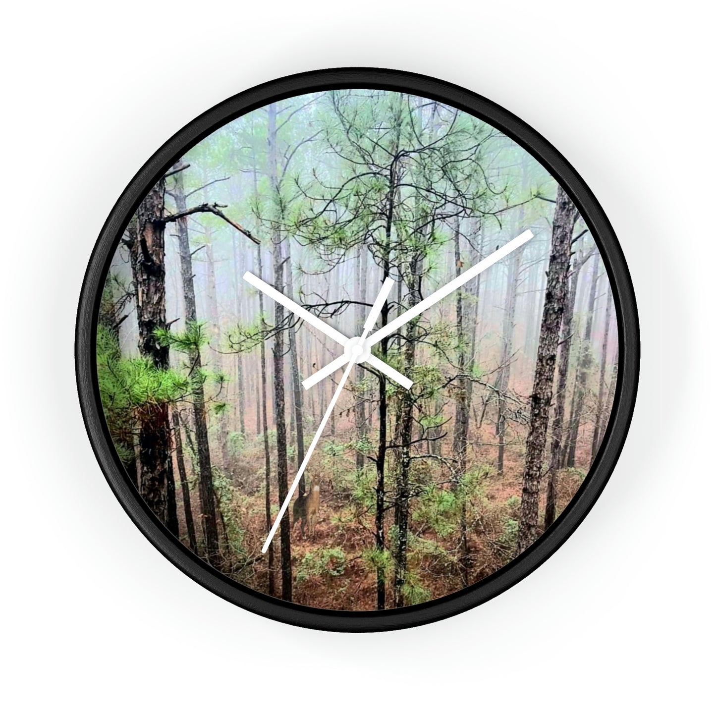 Foggy Kisatchie Wall Clocks