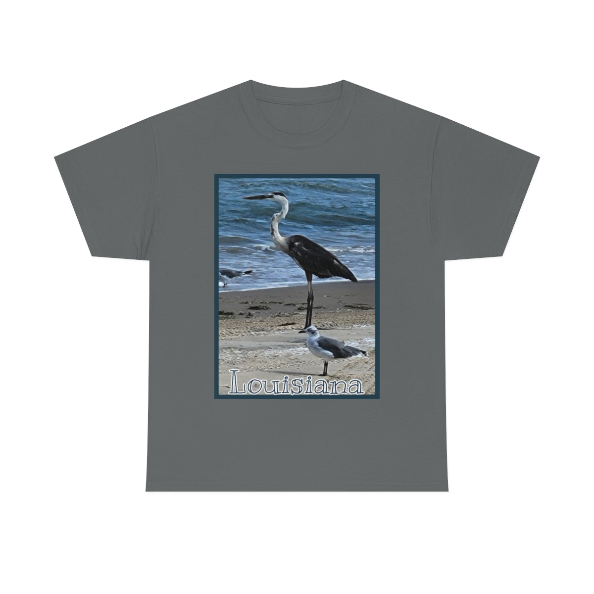 Louisiana Coast Heavy Cotton Tee