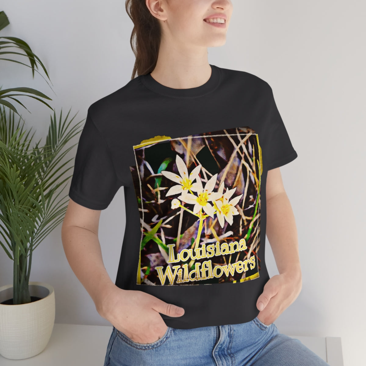 Louisiana Wildflowers Jersey Tee