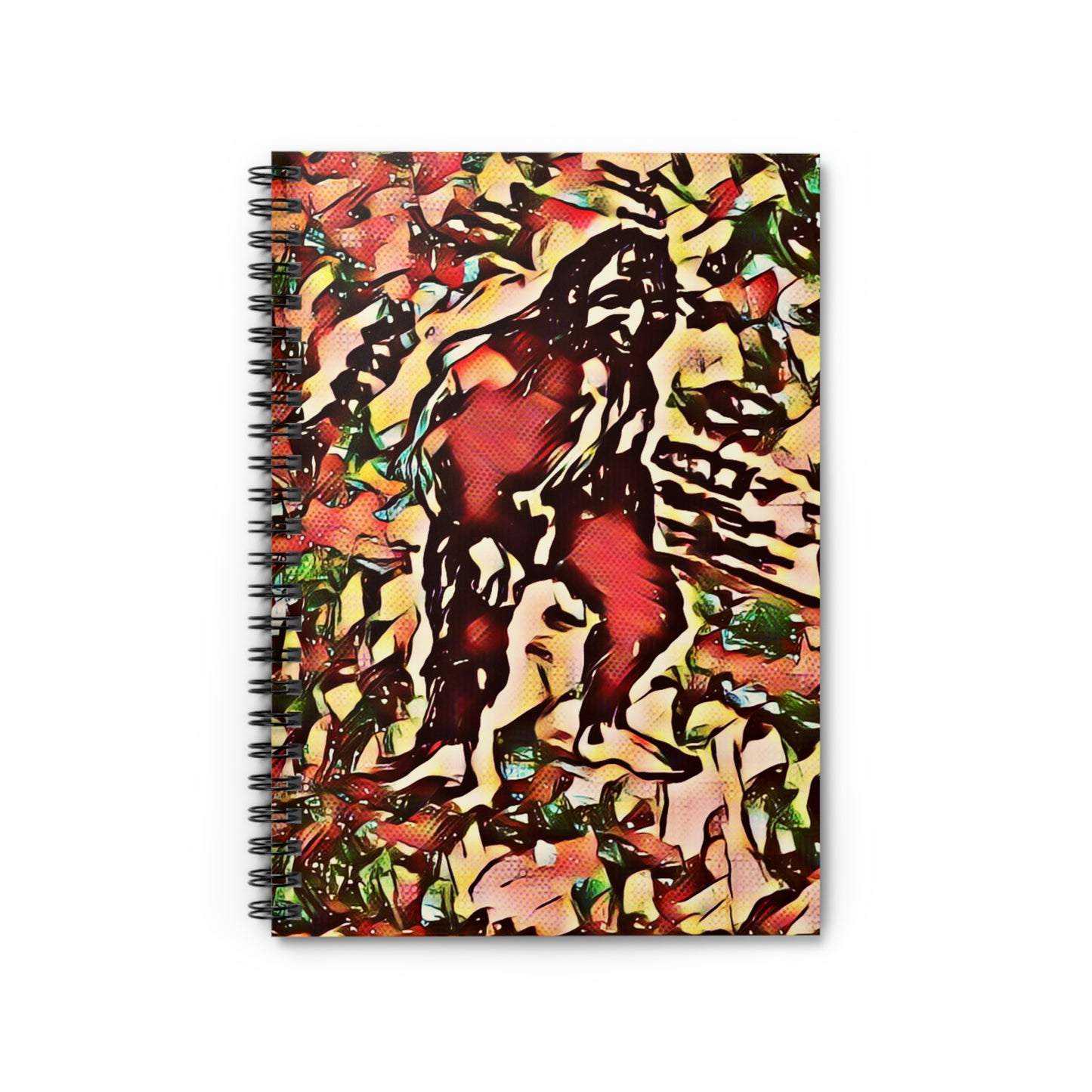 Bigfoot Emerges Spiral Notebook