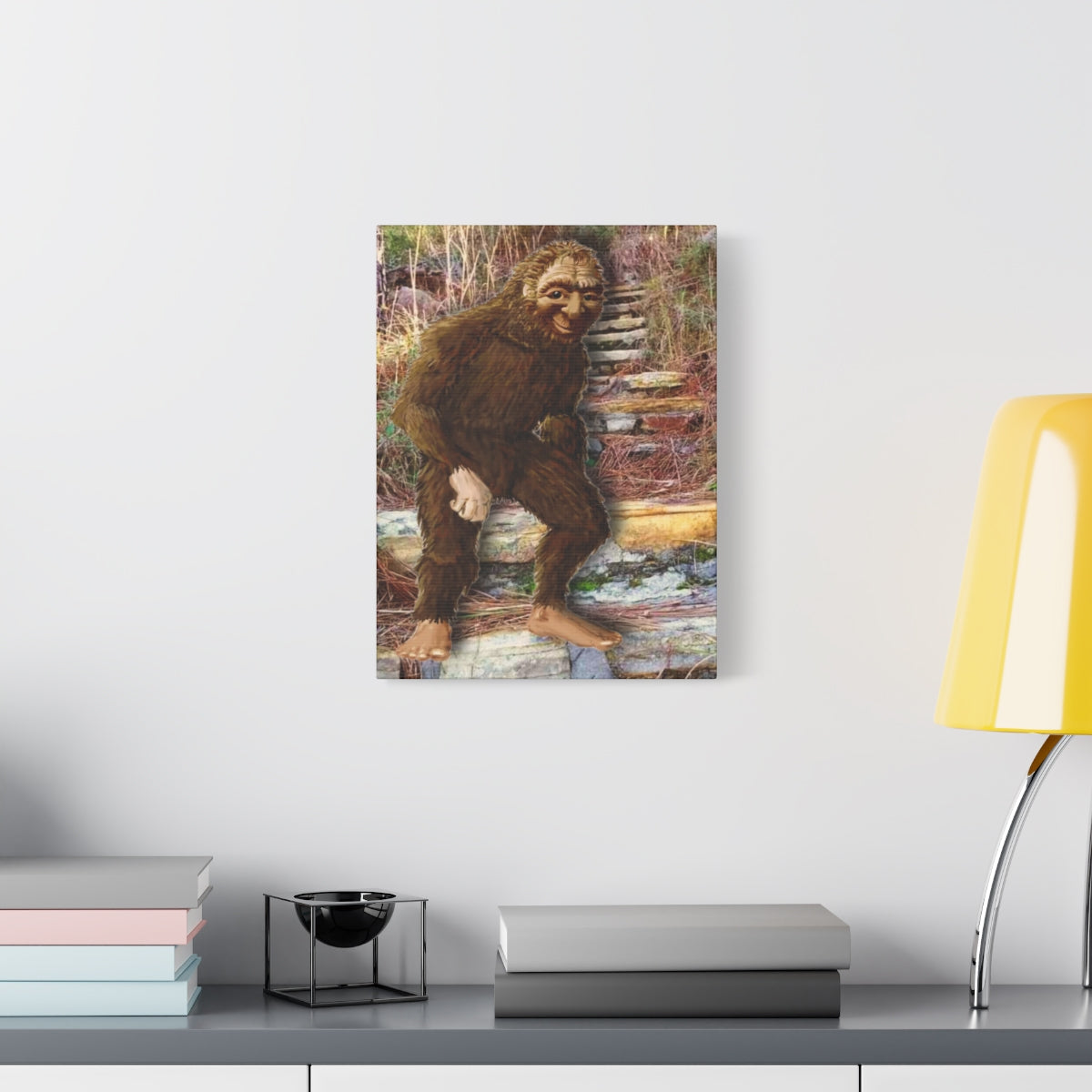 Bigfoot at Longleaf Vista Vertical Canvas