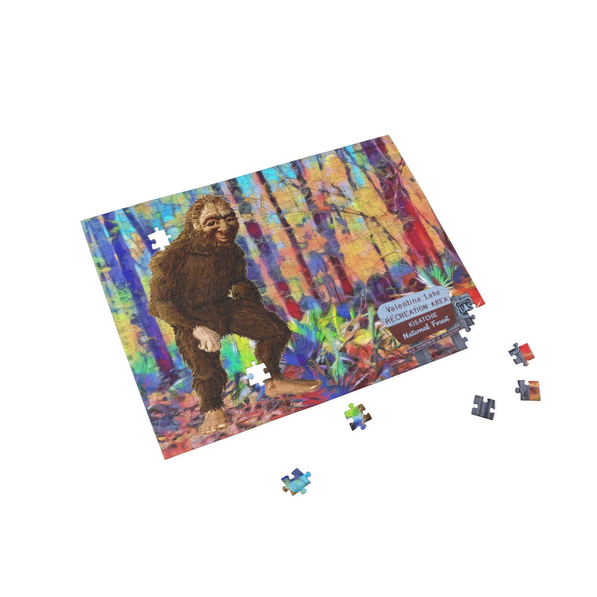 Kisatchie Bigfoot Puzzle (4 sizes)