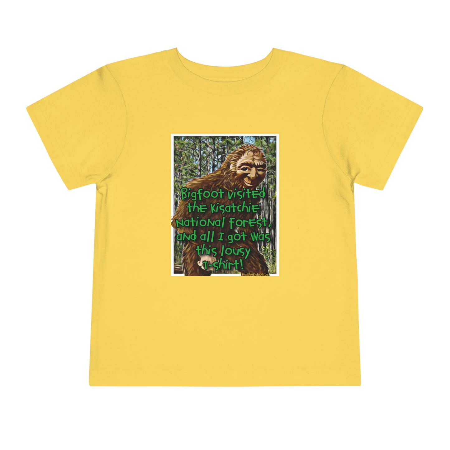 Toddler Kisatchie Bigfoot T-shirt