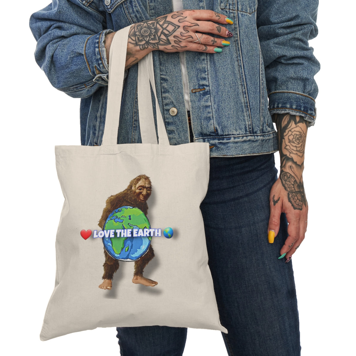 Natural Love the Earth Tote Bag