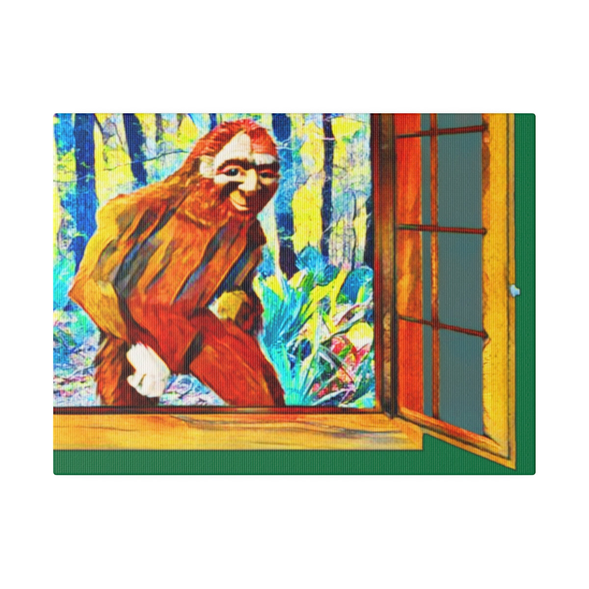 Horizontal Kisatchie Bigfoot Canvas