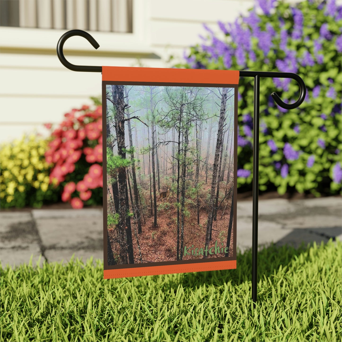 Kisatchie w/ Deer Garden & House Banner