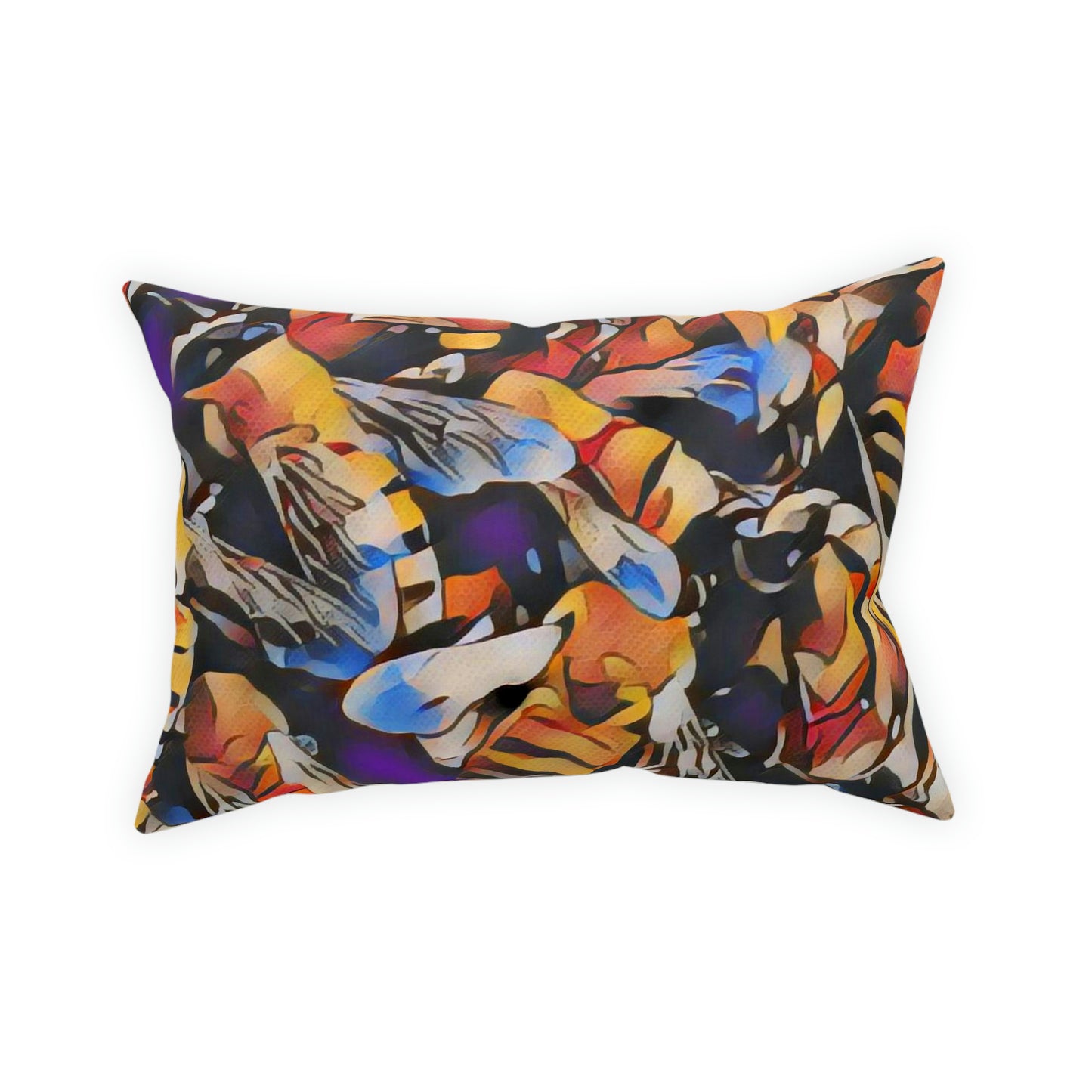 Bees Broadcloth Pillow