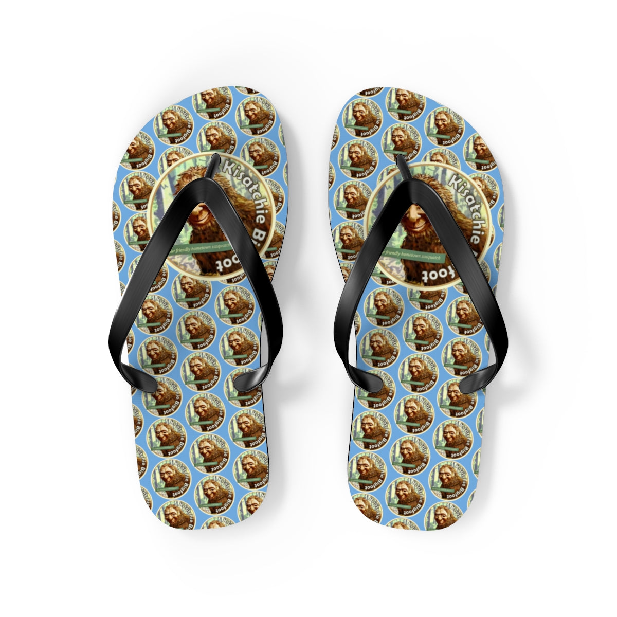 Budget Unisex Kisatchie Bigfoot Flip Flops