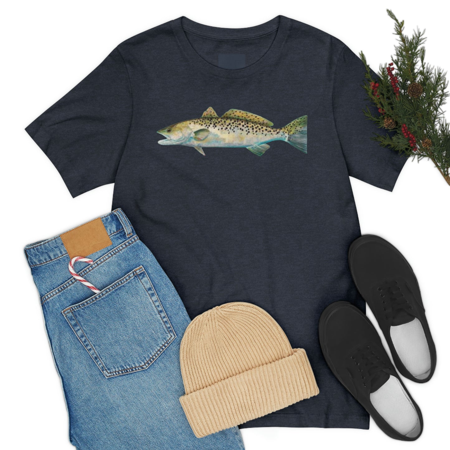 Unisex Speckled Trout Jersey Tee