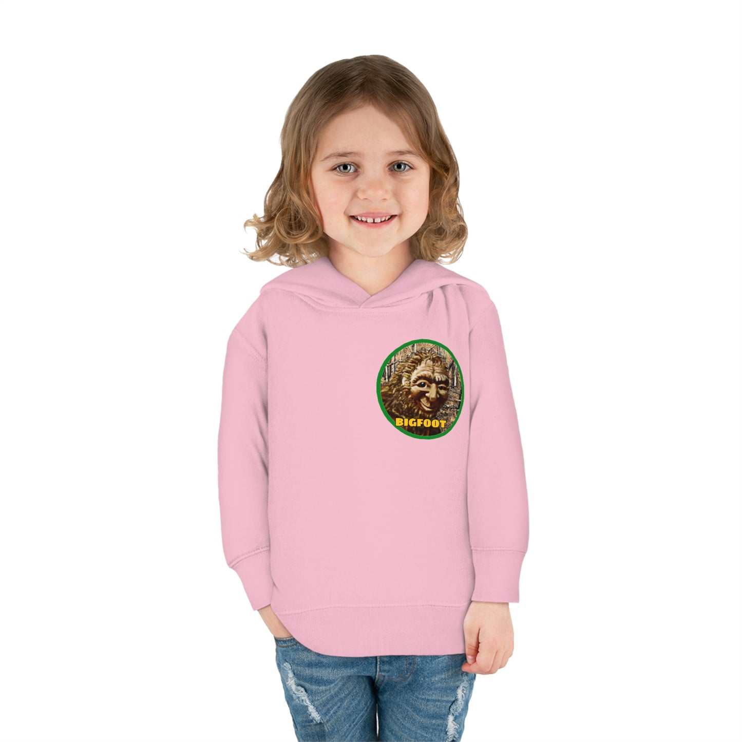 Bigfoot Toddler Pullover Fleece Hoodie