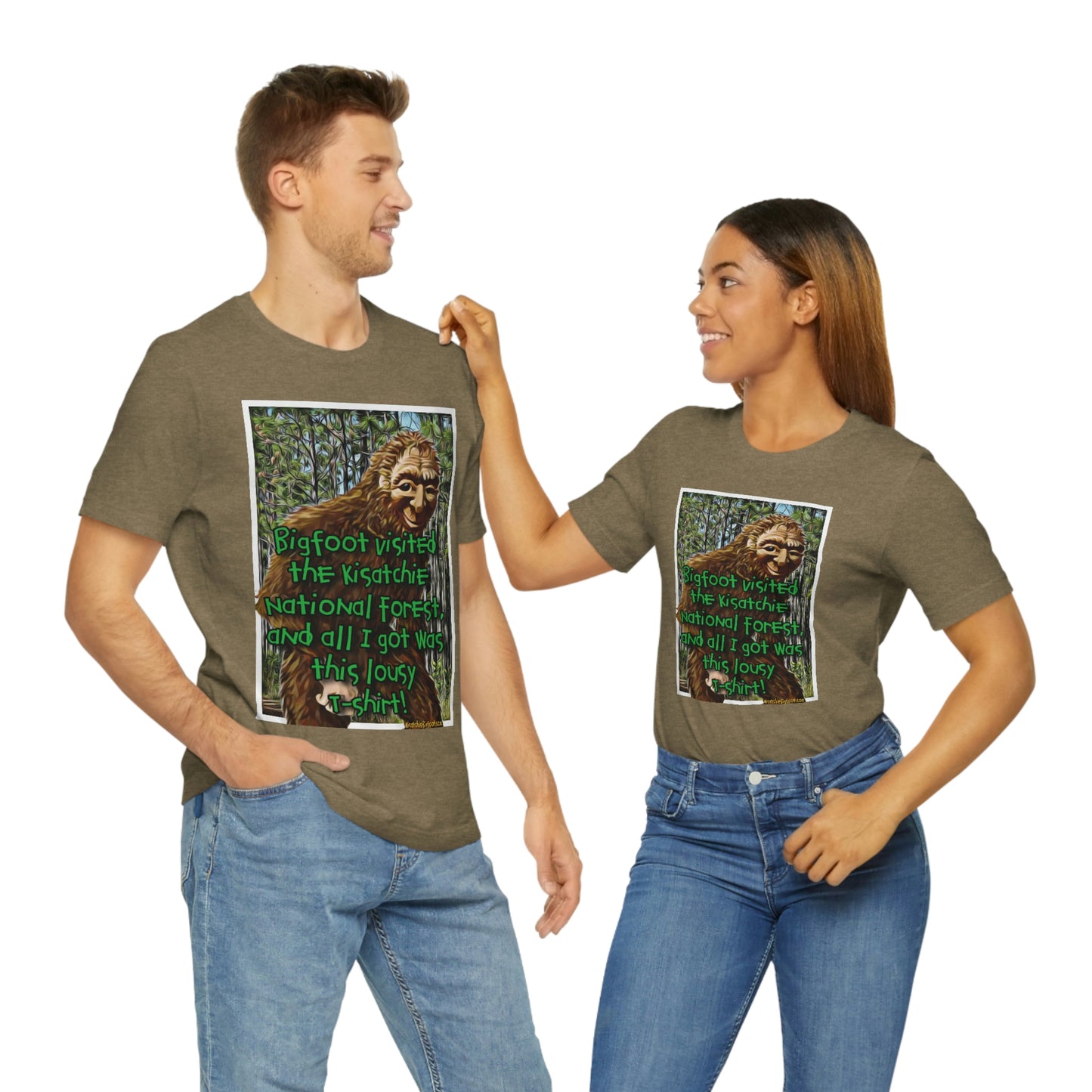 Unisex Kisatchie Bigfoot Jersey Tee