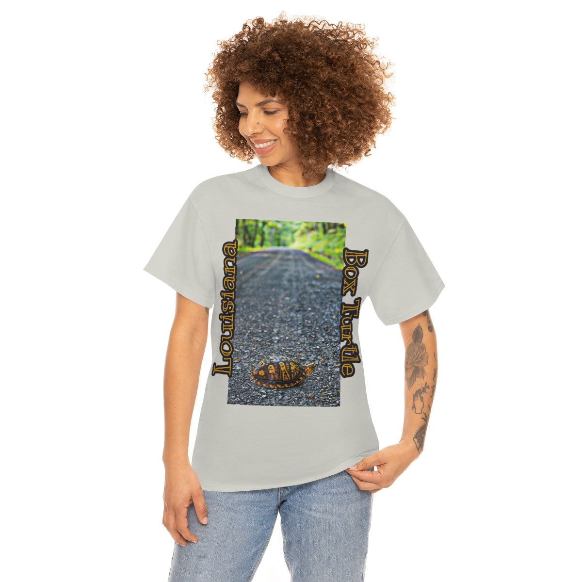 Unisex Louisiana Box Turtle Heavy Cotton Tee