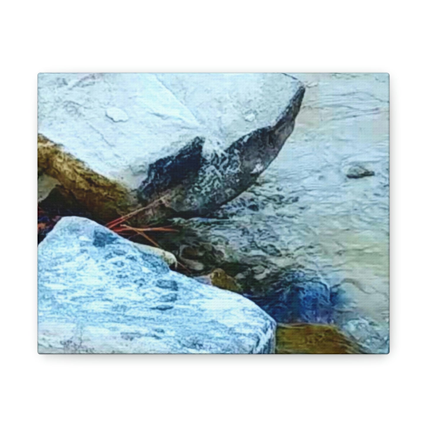 Kisatchie Bayou Rocks Canvas Gallery Wraps