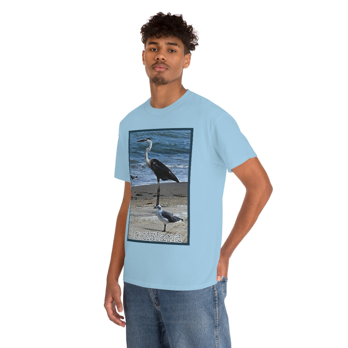 Louisiana Coast Heavy Cotton Tee